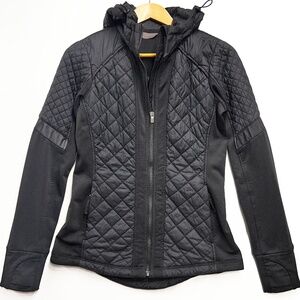 Athleta Black Rock Springs Quilted Jacket Small